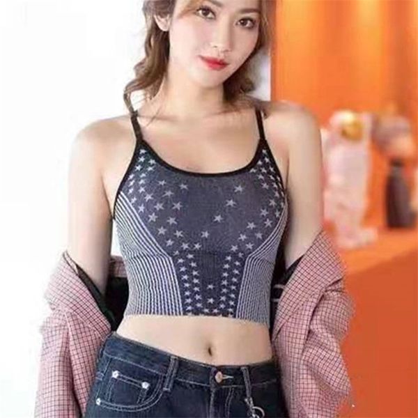 summer style striped inner wear women's beautiful back knitted sweater bottoming camisole 210520, White
summer style striped inner wear women's beautiful back knitted sweater bottoming camisole 210520, White