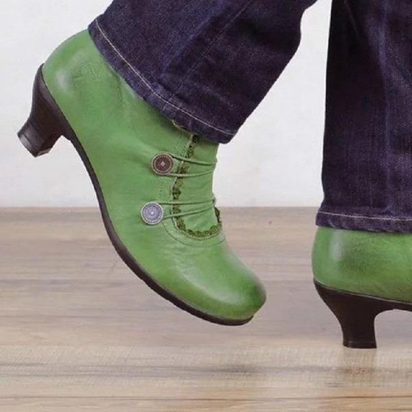 boots ankle women autumn winter pu leather mid heels western booties lace up platform vintage ladies shoes punk, Black
boots ankle women autumn winter pu leather mid heels western booties lace up platform vintage ladies shoes punk, Black
