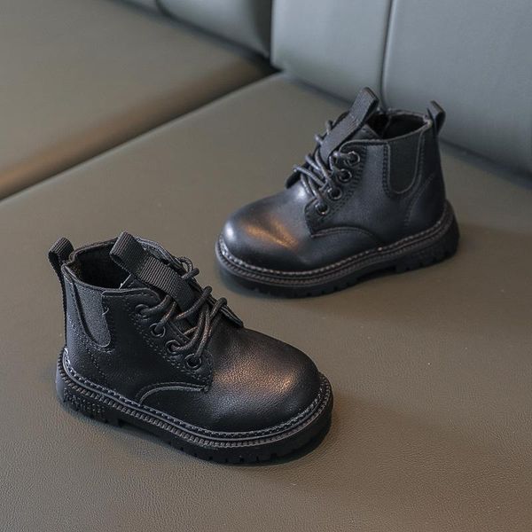 boots girls fashion autumn and winter children' single leather boys baby non-slip short to keep warm, Black;grey
boots girls fashion autumn and winter children' single leather boys baby non-slip short to keep warm, Black;grey