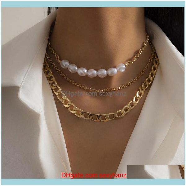 & pendants jewelryvintage punk gold color chain necklace fashion geometric irregular simulated baroque pearls choker necklaces for women jew, Golden;silver
& pendants jewelryvintage punk gold color chain necklace fashion geometric irregular simulated baroque pearls choker necklaces for women jew, Golden;silver