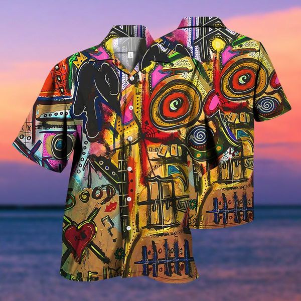 men's casual shirts summer personality alternative 3d printing hawaii beach vacation harajuku short sleeve fashion streetwear, White;black
men's casual shirts summer personality alternative 3d printing hawaii beach vacation harajuku short sleeve fashion streetwear, White;black
