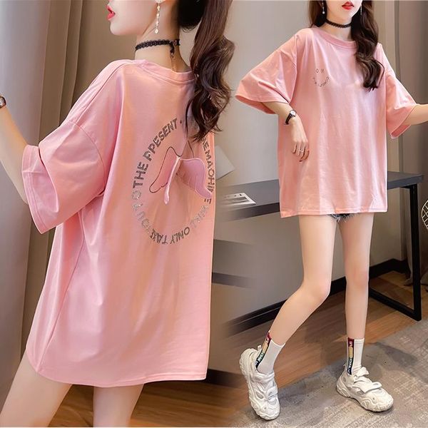 maternity dresses 60819# clothes summer short sleeves easy matching loose embroidery stylish pregnant women, White
maternity dresses 60819# clothes summer short sleeves easy matching loose embroidery stylish pregnant women, White