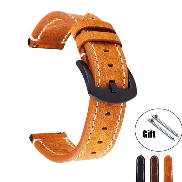 watch bands leather strap crazy horse retro full for moto gears3 accessories 18mm 20mm 22mm 24mm watches, Black;brown
watch bands leather strap crazy horse retro full for moto gears3 accessories 18mm 20mm 22mm 24mm watches, Black;brown