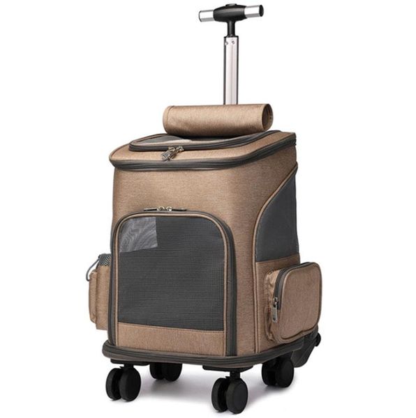 cat carrier bag pet dog handbag breathable portable big pull rod box outdoor transporter carrying mesh double backpack carriers,crates & hou
cat carrier bag pet dog handbag breathable portable big pull rod box outdoor transporter carrying mesh double backpack carriers,crates & hou