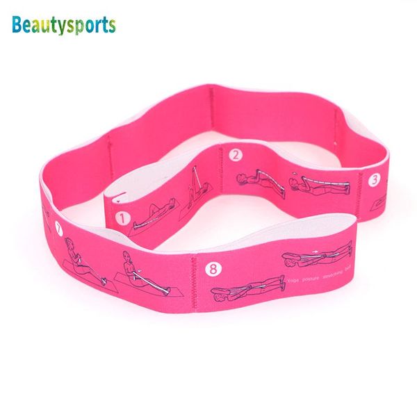 resistance bands elastic yoga stretch strap pilates latin dance gym fitness exercise stretching belt with 8 loops
resistance bands elastic yoga stretch strap pilates latin dance gym fitness exercise stretching belt with 8 loops