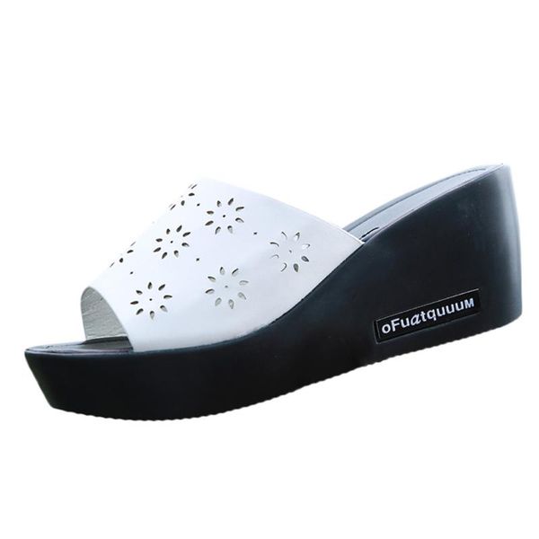 fashion able casual hollow out wear outside slippers shoes outdoor round summer wedges, Black
fashion able casual hollow out wear outside slippers shoes outdoor round summer wedges, Black