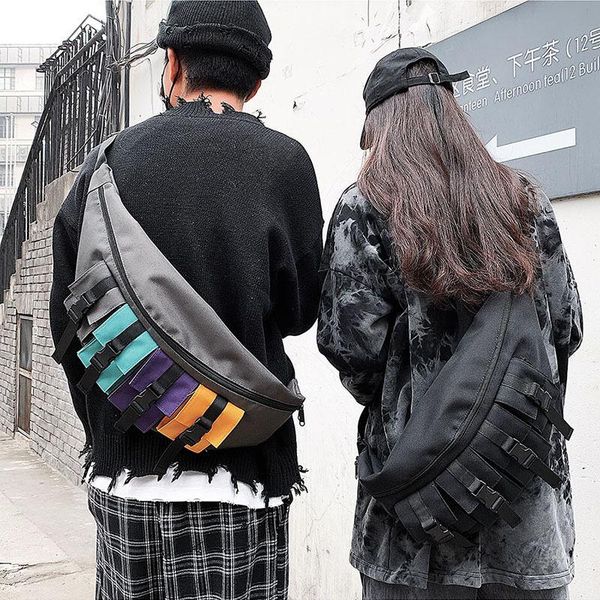 large-capacity multifunctional men's chest bag personality trendy brand tooling waist male bolsa de cintura masculina bags
large-capacity multifunctional men's chest bag personality trendy brand tooling waist male bolsa de cintura masculina bags