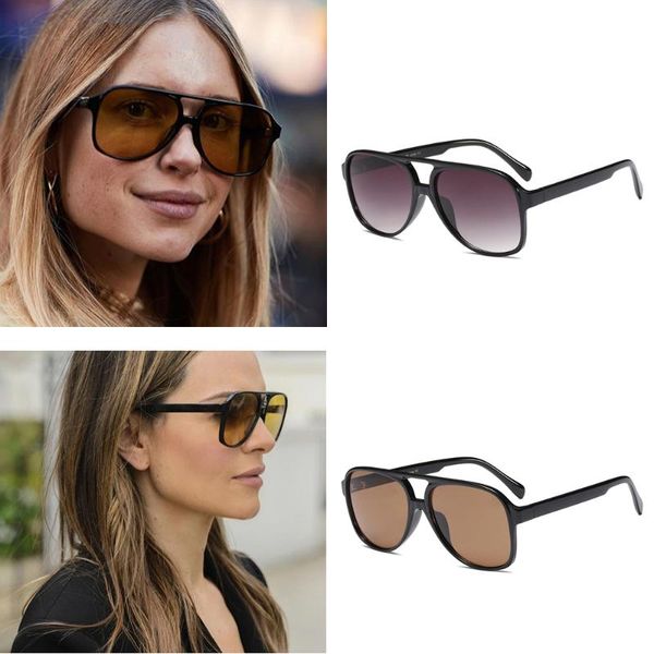 sunglasses 2021 retro oversized women fashion gradient uv400 big sun glasses vintage brand designer, White;black
sunglasses 2021 retro oversized women fashion gradient uv400 big sun glasses vintage brand designer, White;black