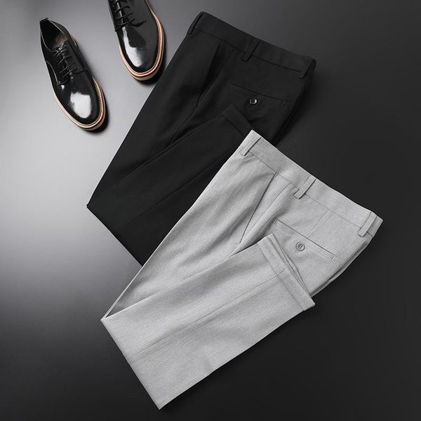 men's trousers korean drape self-cultivation all-match trend non-iron british leisure narrow-leg pants suits & blazers, White;black
men's trousers korean drape self-cultivation all-match trend non-iron british leisure narrow-leg pants suits & blazers, White;black