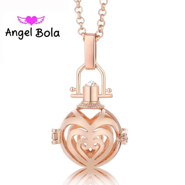 20.5mm angel bola lucky love shape cage engelsrufer pendant necklace music ball for women and baby l080 necklaces, Silver
20.5mm angel bola lucky love shape cage engelsrufer pendant necklace music ball for women and baby l080 necklaces, Silver