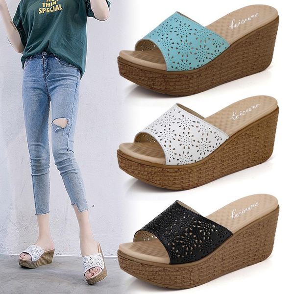 sandals womens casual breathable beach wedge slippers summer slip on women flip flops platform shoes for zapatos mujer, Black
sandals womens casual breathable beach wedge slippers summer slip on women flip flops platform shoes for zapatos mujer, Black
