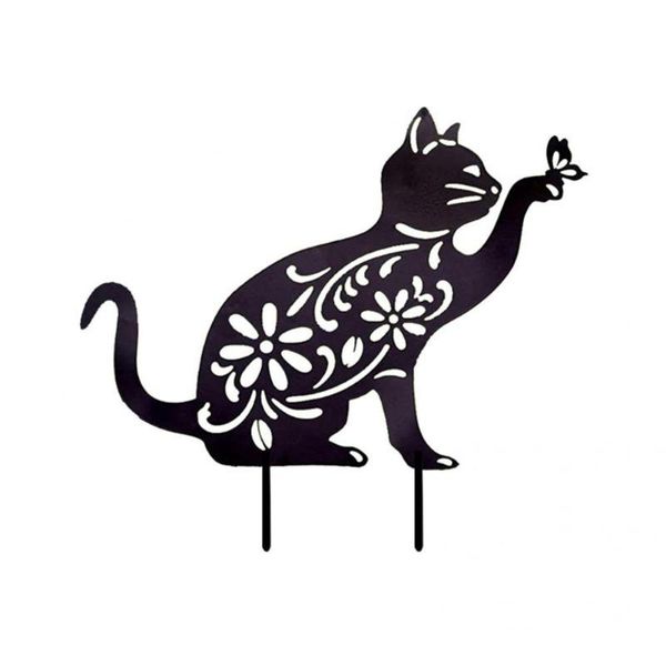 garden decorations convenient adorable black cat shape art stake silhouette acrylic anti-wear
garden decorations convenient adorable black cat shape art stake silhouette acrylic anti-wear