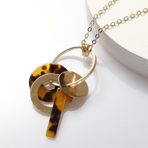 pendant necklaces 2021 women's leopard acrylic necklace gold alloy geometric round rectangle statement fashion jewelry, Silver
pendant necklaces 2021 women's leopard acrylic necklace gold alloy geometric round rectangle statement fashion jewelry, Silver