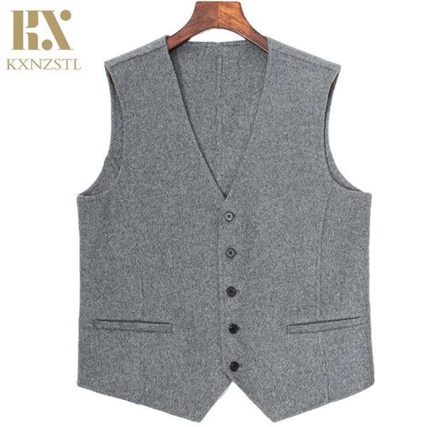 men's vests size 3xl business cashmere vest for men woolen thick warm waistcoat button pockets male autumn winter comfot light coats kx, Black;white
men's vests size 3xl business cashmere vest for men woolen thick warm waistcoat button pockets male autumn winter comfot light coats kx, Black;white