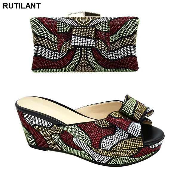 dress shoes arrival african matching and bags italian in women wedding shoe nigerian, Black
dress shoes arrival african matching and bags italian in women wedding shoe nigerian, Black