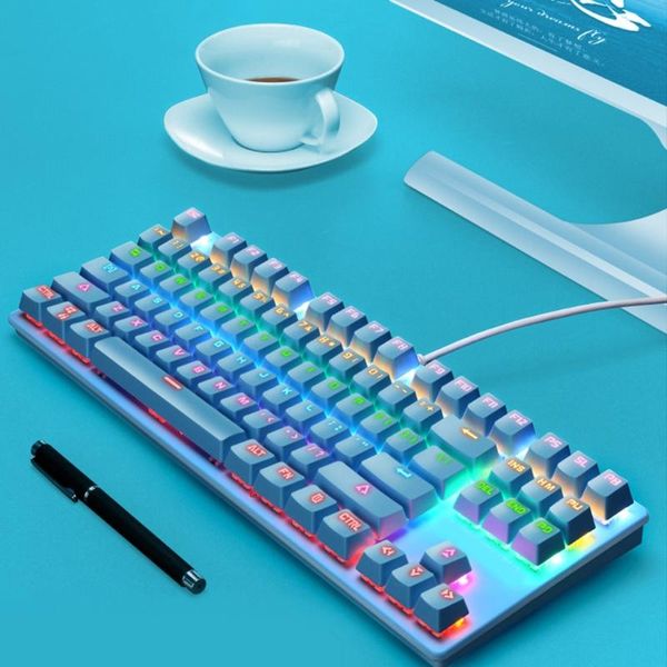 keyboards wired color light keyboard computer game mechanical luminous k550 green axis punk electroplating knob
keyboards wired color light keyboard computer game mechanical luminous k550 green axis punk electroplating knob