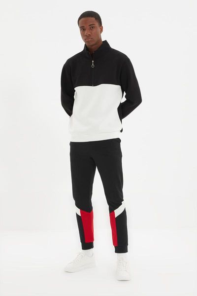 running pants trendyol male regular fit wheel trotting panelli sweatpants tmnaw22ea0138, Black;blue
running pants trendyol male regular fit wheel trotting panelli sweatpants tmnaw22ea0138, Black;blue