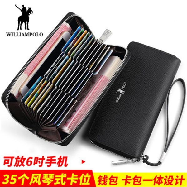 wallets men's wallet designer boutique organ card multi-card business leather clutch bag layer ol female, Red;black
wallets men's wallet designer boutique organ card multi-card business leather clutch bag layer ol female, Red;black