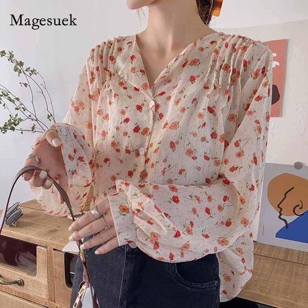 autumn print niche retro loose shoulder folds shirts korean style long sleeve chiffon women blouse blusas mujer 10964 women's blouses, White
autumn print niche retro loose shoulder folds shirts korean style long sleeve chiffon women blouse blusas mujer 10964 women's blouses, White