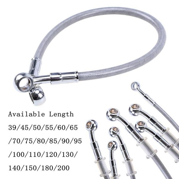 motorcycle brakes possbay 39cm-200cm m10 universal hydraulic reinforced brake or clutch oil hose line pipe for dirt pit bike
motorcycle brakes possbay 39cm-200cm m10 universal hydraulic reinforced brake or clutch oil hose line pipe for dirt pit bike
