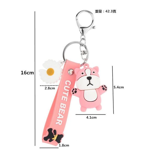 keychains creativity cute little raccoon toy car pendant key chain elementary school children's bag gift ring, Silver
keychains creativity cute little raccoon toy car pendant key chain elementary school children's bag gift ring, Silver