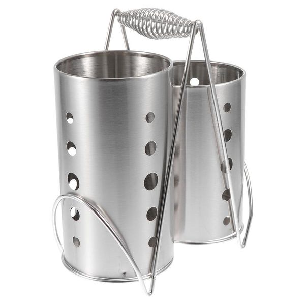chopsticks stainless steel chopstick storage holder home drain tableware basket (silver)
chopsticks stainless steel chopstick storage holder home drain tableware basket (silver)