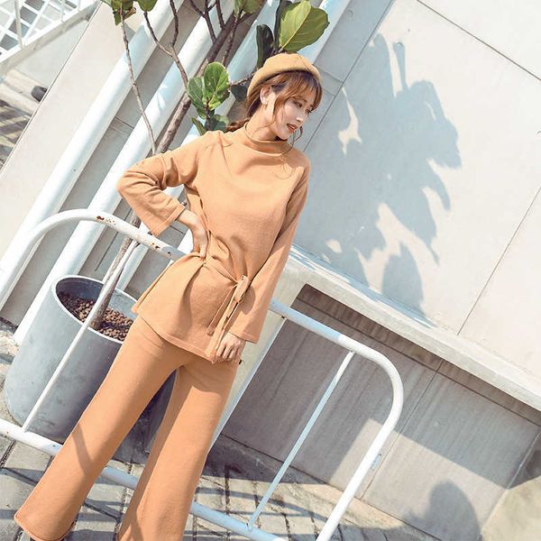 autumn ladies knit sweater pants set casual fashion loose pullover fashion wide-leg trousers two-piece 210527, White
autumn ladies knit sweater pants set casual fashion loose pullover fashion wide-leg trousers two-piece 210527, White