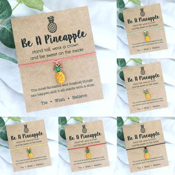 be a pineapple bracelet pineapple pendant rope chain bracelet for women men friendship girlfriend's jewelry gift, Golden;silver
be a pineapple bracelet pineapple pendant rope chain bracelet for women men friendship girlfriend's jewelry gift, Golden;silver