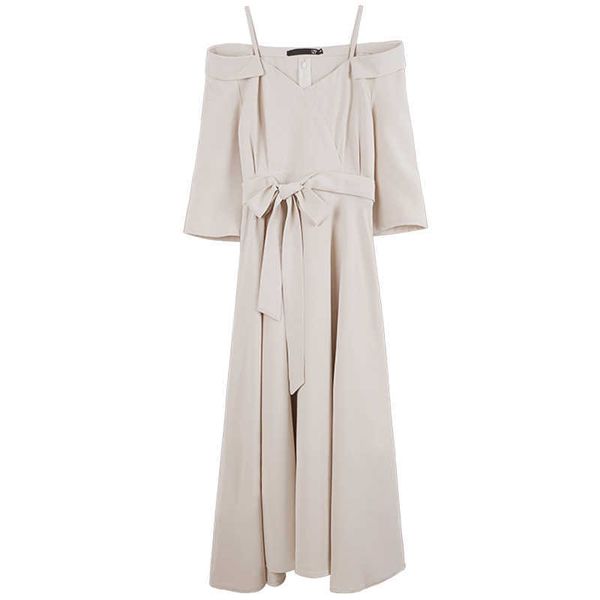 perhaps u chiffon khaki strap half sleeve v neck sash empire knee length dress solid casual loose summer d0546 210529, Black;gray
perhaps u chiffon khaki strap half sleeve v neck sash empire knee length dress solid casual loose summer d0546 210529, Black;gray