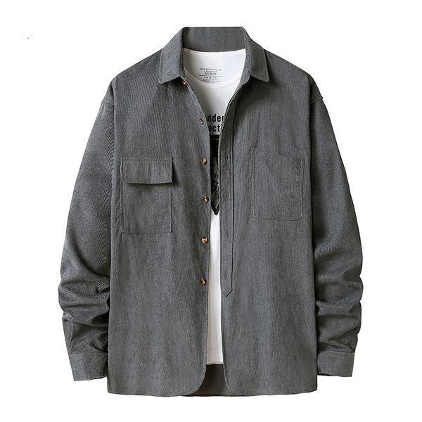 men's jackets vitorani a solid man's shirt, loose four colors, spring clothing and autumn st6g, Black;brown
men's jackets vitorani a solid man's shirt, loose four colors, spring clothing and autumn st6g, Black;brown
