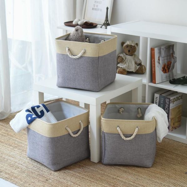 storage baskets color matching folding linen basket household bathroom dirty clothes toy sundries bag
storage baskets color matching folding linen basket household bathroom dirty clothes toy sundries bag