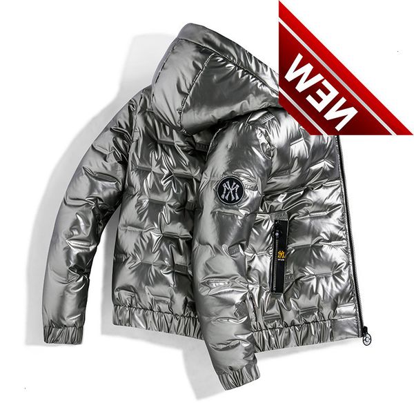 winter new mens down jacket lightweight white duck coat fashion hooded glossy for men, Black
winter new mens down jacket lightweight white duck coat fashion hooded glossy for men, Black
