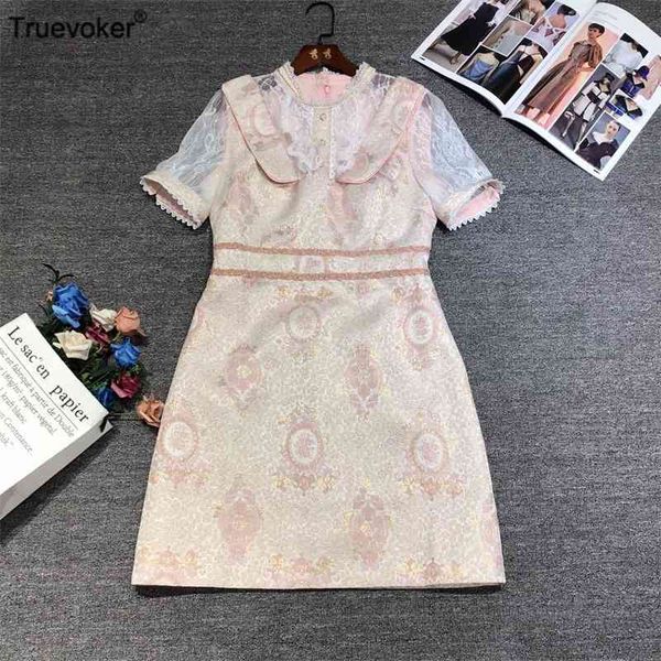 truevoker women vintage prom dress short sleeve pink floral print jacquard lace patchwork mini mujer festa vestido 210602, Black;gray
truevoker women vintage prom dress short sleeve pink floral print jacquard lace patchwork mini mujer festa vestido 210602, Black;gray