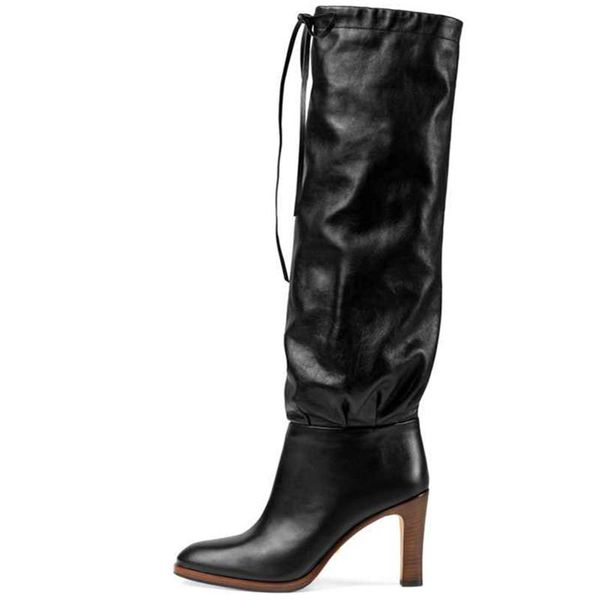 boots fashion pointed toe strap stretch knee-length boot printed catwalk over-the-knee lace-up gladiator women, Black
boots fashion pointed toe strap stretch knee-length boot printed catwalk over-the-knee lace-up gladiator women, Black