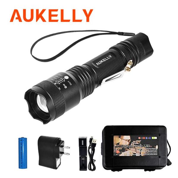 other led lighting aukelly ultra bright rechargeable linterna 5 modes 6000lm tactical zoomable emergency camping torch with clip
other led lighting aukelly ultra bright rechargeable linterna 5 modes 6000lm tactical zoomable emergency camping torch with clip