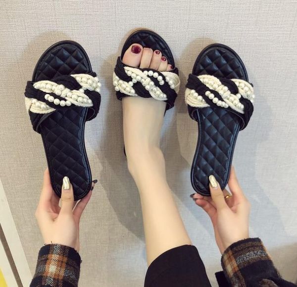summer sandals women's beach casual flat heel strap slippers ladies flip flops pantufa femme shoes, Black
summer sandals women's beach casual flat heel strap slippers ladies flip flops pantufa femme shoes, Black