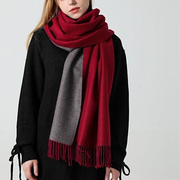 scarves winter cashmere scarf women thick warm shawls wraps lady solid fashion tassels blanket quality foulard 2021, Blue;gray
scarves winter cashmere scarf women thick warm shawls wraps lady solid fashion tassels blanket quality foulard 2021, Blue;gray