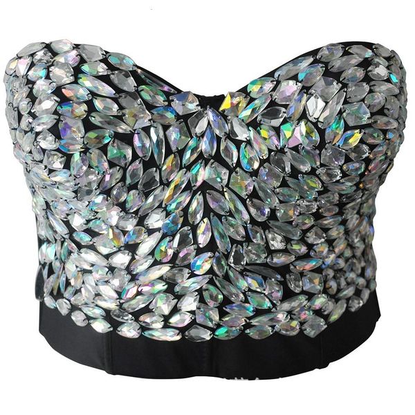 costumes new style nightclub water drill wrapped chest open belly squeeze underwear bra sequin body shaping performance clothes, Black
costumes new style nightclub water drill wrapped chest open belly squeeze underwear bra sequin body shaping performance clothes, Black