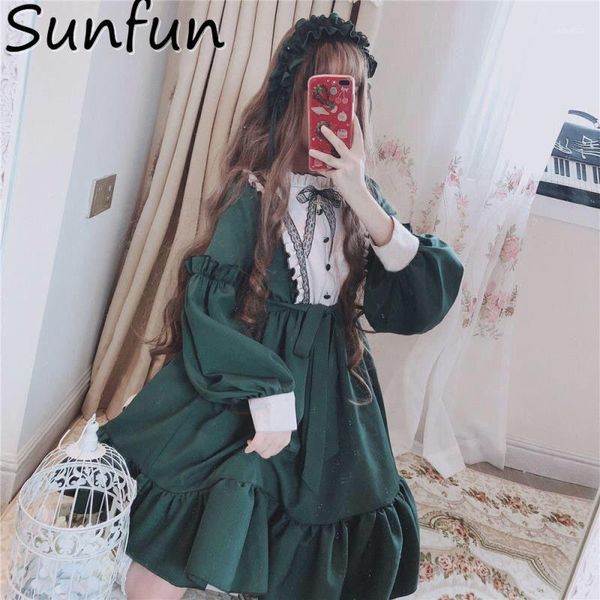 casual dresses lolita 2021 jurk vrouwen japanse stijl kawaii patchwork harajuku baljurk kleding leuke lange mouwen meisjes fairy dress, Black;gray
casual dresses lolita 2021 jurk vrouwen japanse stijl kawaii patchwork harajuku baljurk kleding leuke lange mouwen meisjes fairy dress, Black;gray