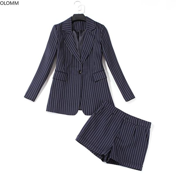 women's suits & blazers 2021 autumn fashion striped long-sleeved blazer casual shorts and suit jacket set office, White;black
women's suits & blazers 2021 autumn fashion striped long-sleeved blazer casual shorts and suit jacket set office, White;black
