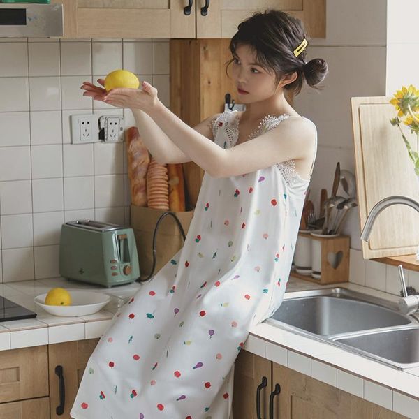 women's sleepwear faux silk nightgowns soft nightdress elegant cute print loose homewear breathable nightwear vintage princess 9ned, Black;red
women's sleepwear faux silk nightgowns soft nightdress elegant cute print loose homewear breathable nightwear vintage princess 9ned, Black;red