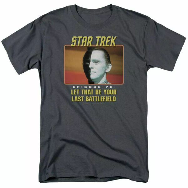 star trek last battlefield t shirt licensed sci-fi tv classic tee charcoal, White;black
star trek last battlefield t shirt licensed sci-fi tv classic tee charcoal, White;black