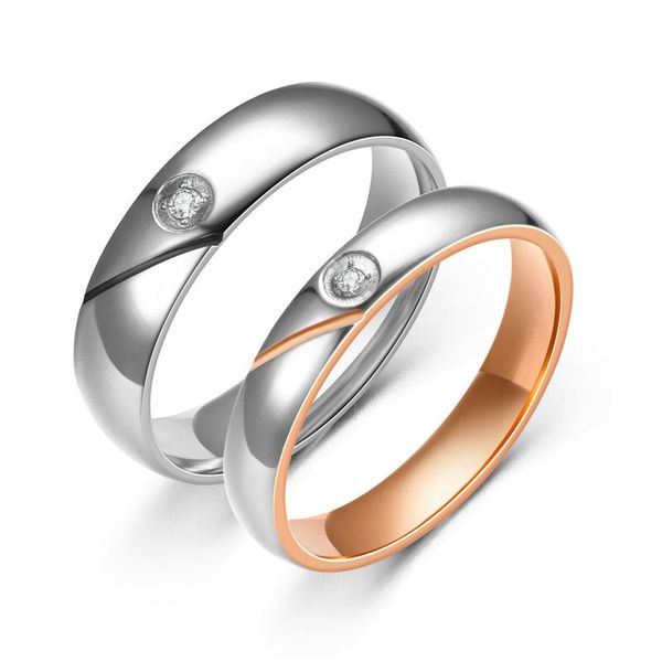 wedding rings baecyt 2021 fashion stainless steel couple silver color zircon ring for women men engagement jewelry anillo, Slivery;golden
wedding rings baecyt 2021 fashion stainless steel couple silver color zircon ring for women men engagement jewelry anillo, Slivery;golden