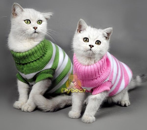 cat costumes dog clothes candy stripe color warm sweater pet jumper for small pets xs s m l xl
cat costumes dog clothes candy stripe color warm sweater pet jumper for small pets xs s m l xl