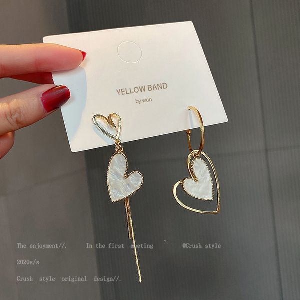 925 silver needle asymmetric hollow out love tassel earrings fashion temperament net red earrings sweet girl heart earrings
925 silver needle asymmetric hollow out love tassel earrings fashion temperament net red earrings sweet girl heart earrings