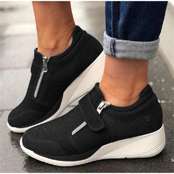 dress shoes female crystalline shoes spring, women's hook platform casual zipper comfortable fashions 35-43 3bal, Black
dress shoes female crystalline shoes spring, women's hook platform casual zipper comfortable fashions 35-43 3bal, Black