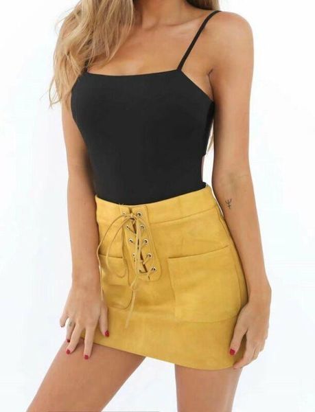 skirts est arrival women leather suede lace up bandage high waist party pencil mini skirt outfits, Black
skirts est arrival women leather suede lace up bandage high waist party pencil mini skirt outfits, Black
