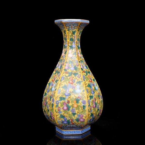 vases qing yong zheng antique ceramic vase enamel hexagon gourd porcelain ancient collection
vases qing yong zheng antique ceramic vase enamel hexagon gourd porcelain ancient collection