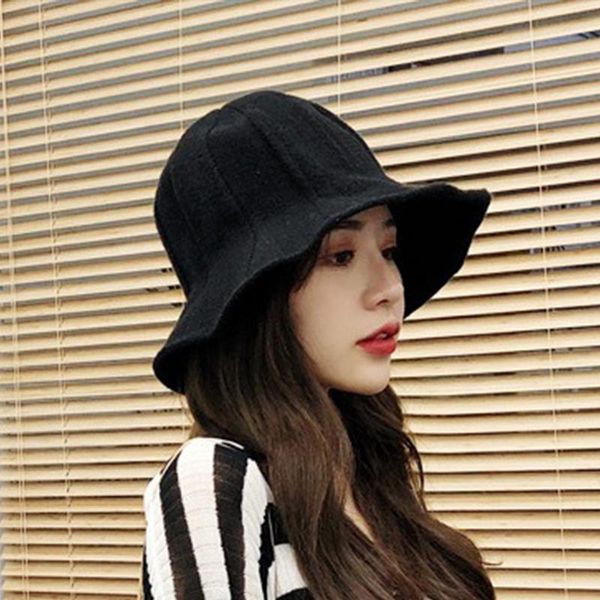 autumn winter women wool knitted fisherman hat keep warm big brim bucket korean casual retro versatile girl basin wide hats, Blue;gray
autumn winter women wool knitted fisherman hat keep warm big brim bucket korean casual retro versatile girl basin wide hats, Blue;gray