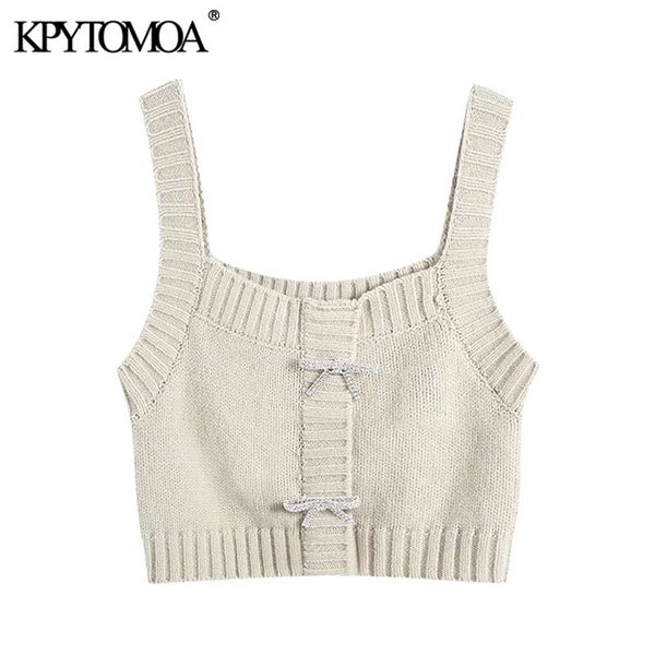 women sweet fashion with rhinestone button cropped tank vintage wide straps ribbed trim female camis chic 210416, White
women sweet fashion with rhinestone button cropped tank vintage wide straps ribbed trim female camis chic 210416, White